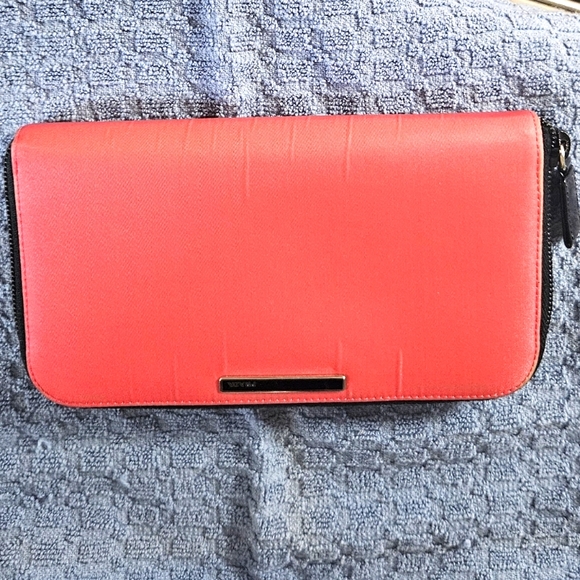 Prada Pink Nylon Zippy Wallet - Picture 1 of 10